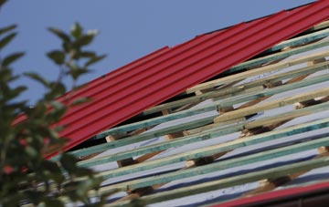 Clawdd Newydd corrugated roofing costs